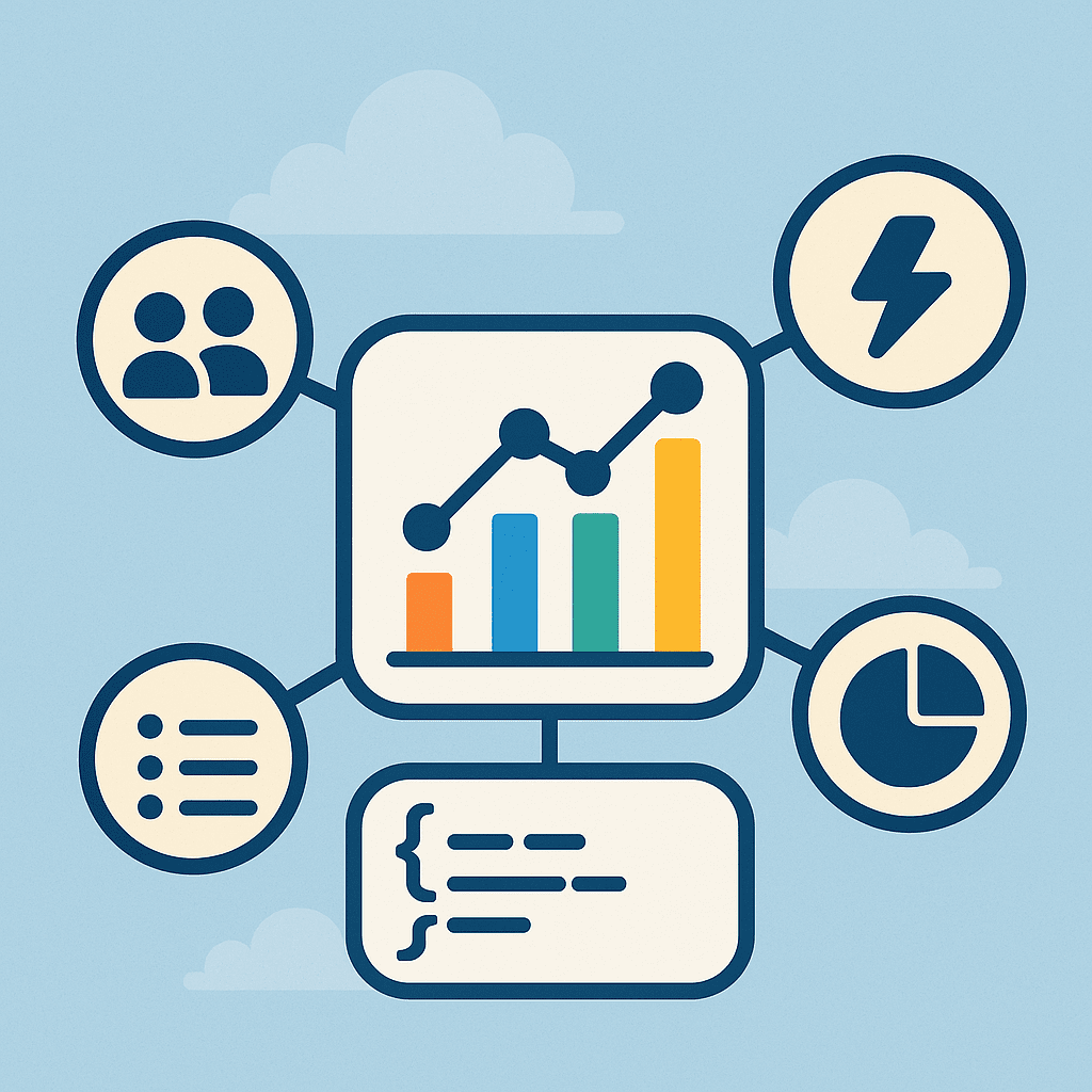 Illustration zu Datagraphs in Salesforce Marketing Cloud Next